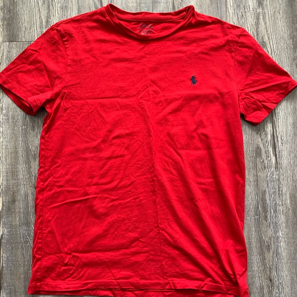 Red Polo Tee